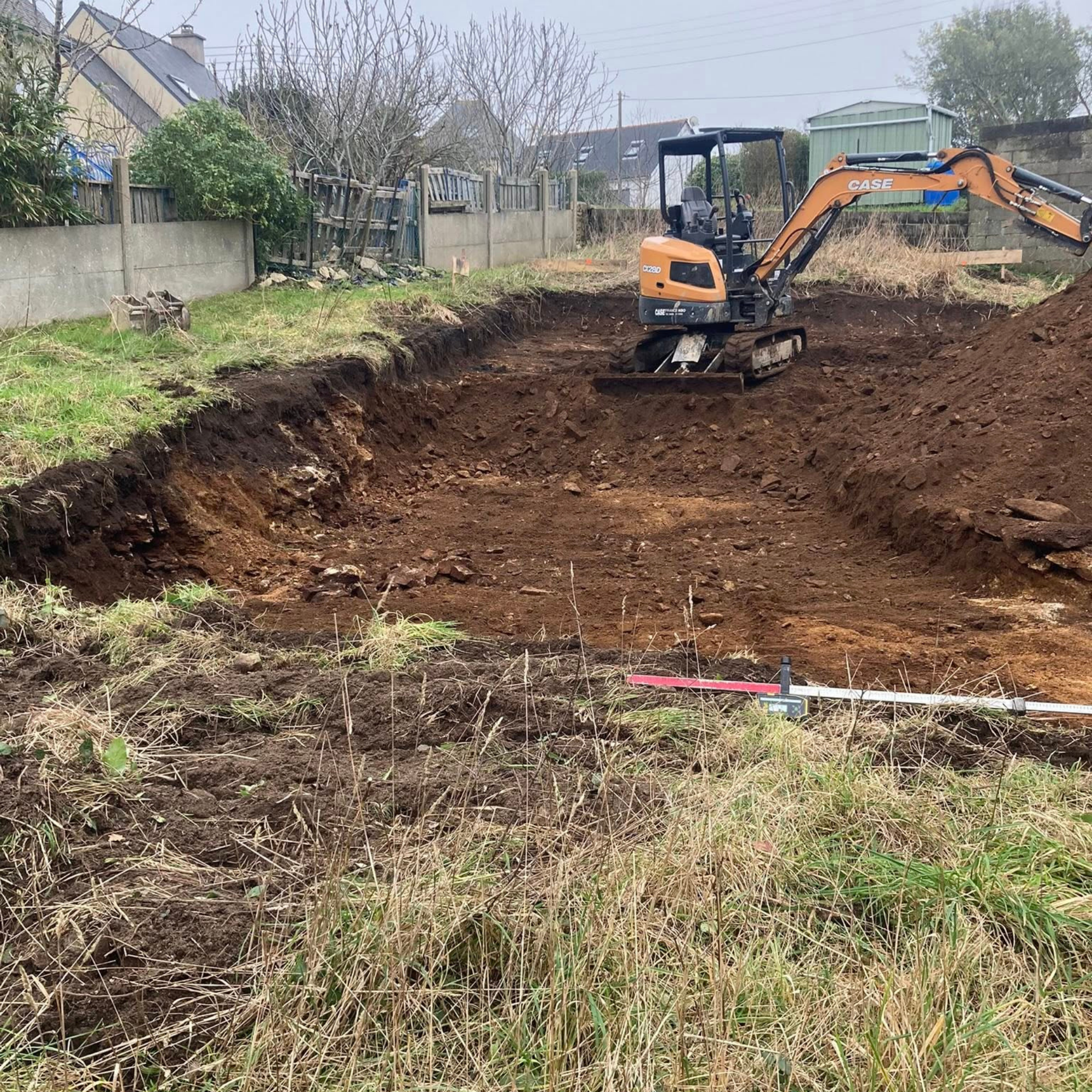 Travaux de terrassement dans les Côtes-d’Armor